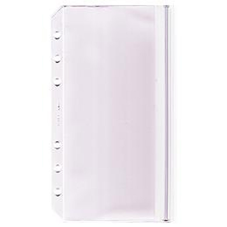 リフィル 仕切り付きクリアポケット バイブルサイズ Bindex（バ