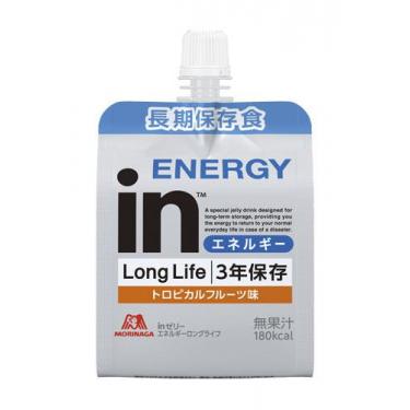 inゼリー エネルギーロングライフ 180g トロピカルフルーツ味（無果汁