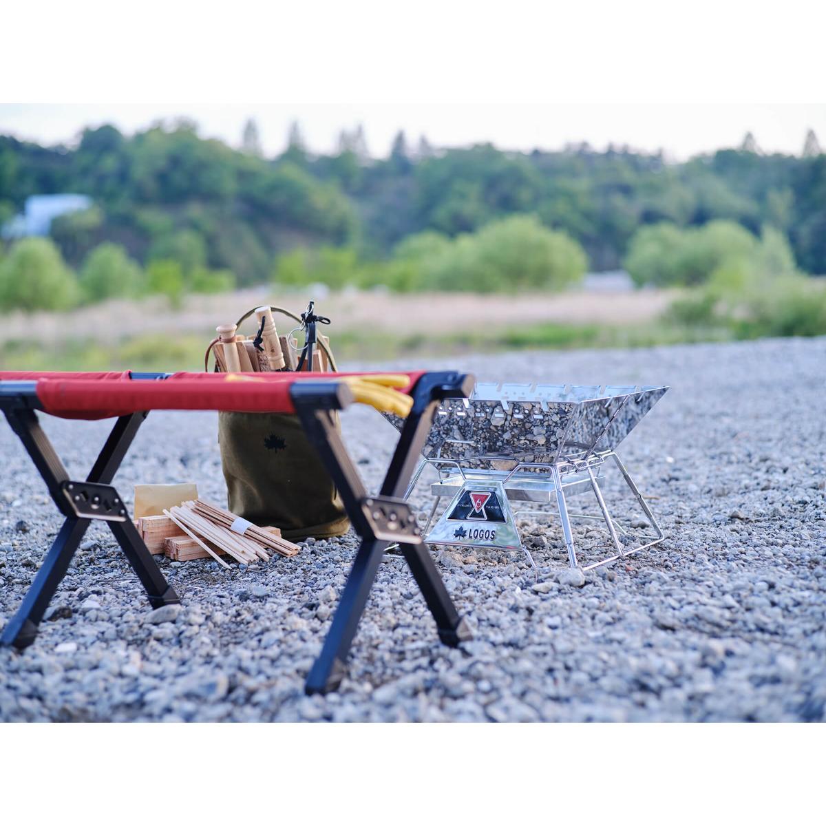 オンライン店限定】ピラミッドTAKIBI＋囲炉裏テーブルセット|ギア