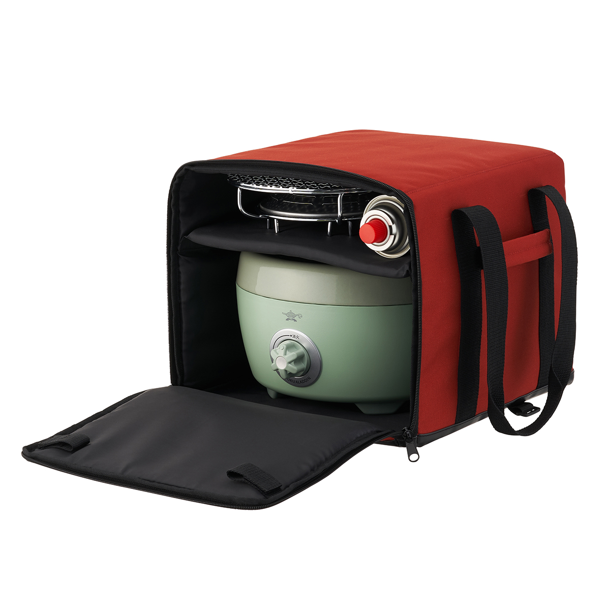 LOGOS×ALADDIN ヒバリン＋ケースセット|ギア|グリル・たき火