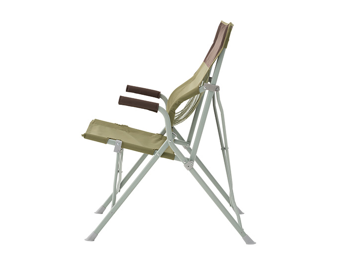 LOGOS Life バックホールドチェア（ブラウン）|ギア|家具|チェア