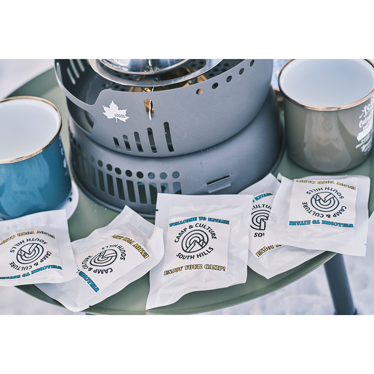 LOGOS アルコールバーナー＆クッキングセット|ギア|グリル・たき火