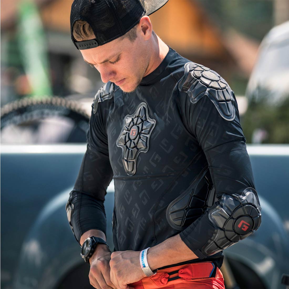 G-Form Pro-X Compression Shirt Black - CalStreets BoarderLabs