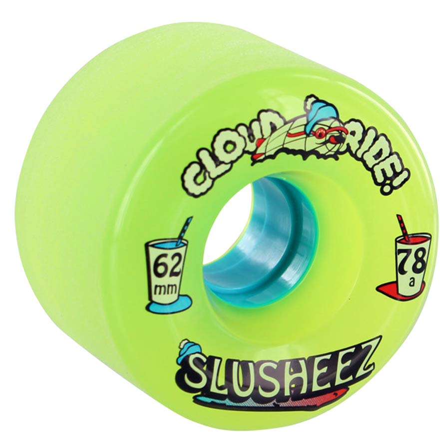 Cloud Ride Slusheez 62mm 78a Green - CalStreets BoarderLabs