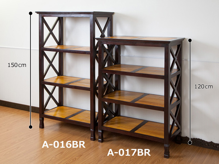 バンブーブックシェルフ！これで一気にアジアンなお部屋に早変わり