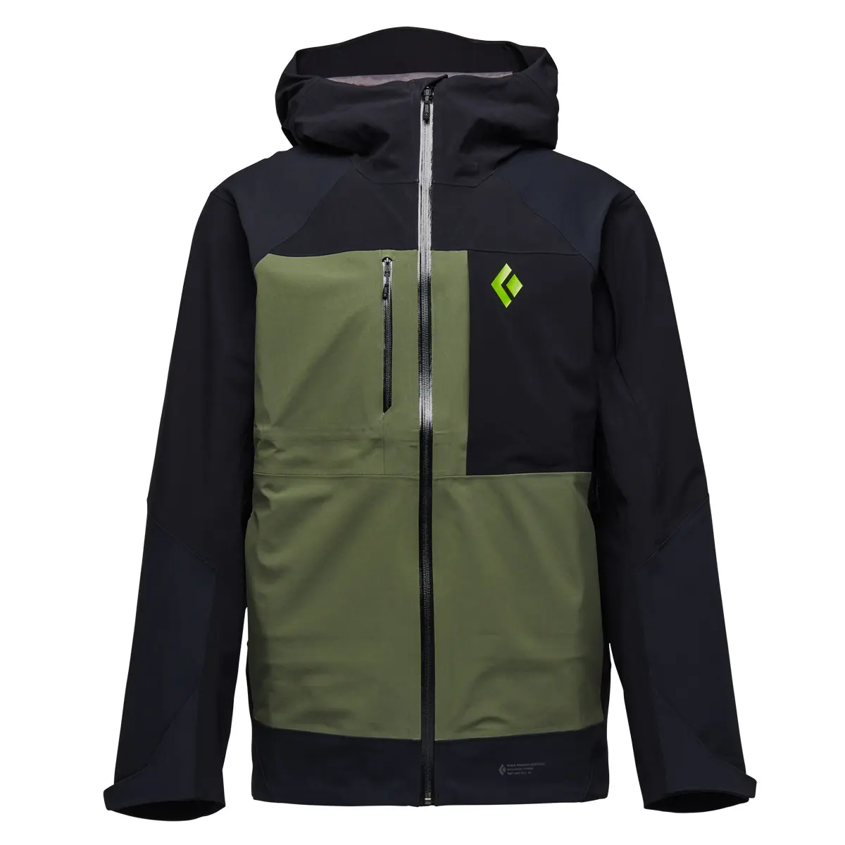 OUTLET】メンズ リーコンストレッチプロシェル (ブラック/タンドラ M