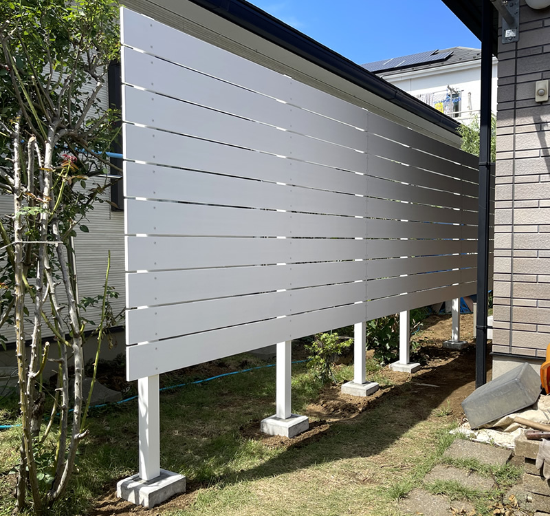 アルミ60角支柱2500mmNEW （2.1mm厚） マットブラック - JAN2744