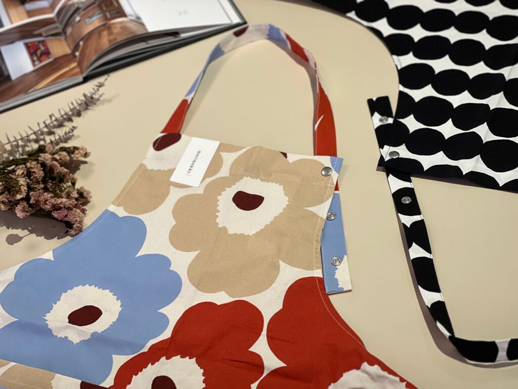 marimekko(マリメッコ)のエプロンが可愛い！お料理や家事をする気分も