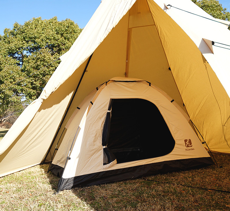 ハイランダーの超人気テント「ネヴィス」に新サイズ！インナーテント2