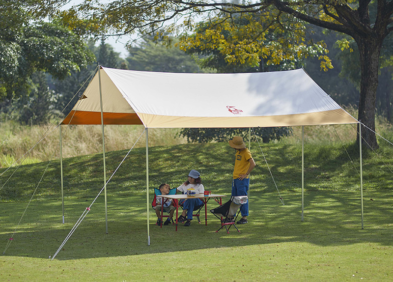 レトロで可愛いデザイン！チャムス（CHUMS）からTC素材のテントと