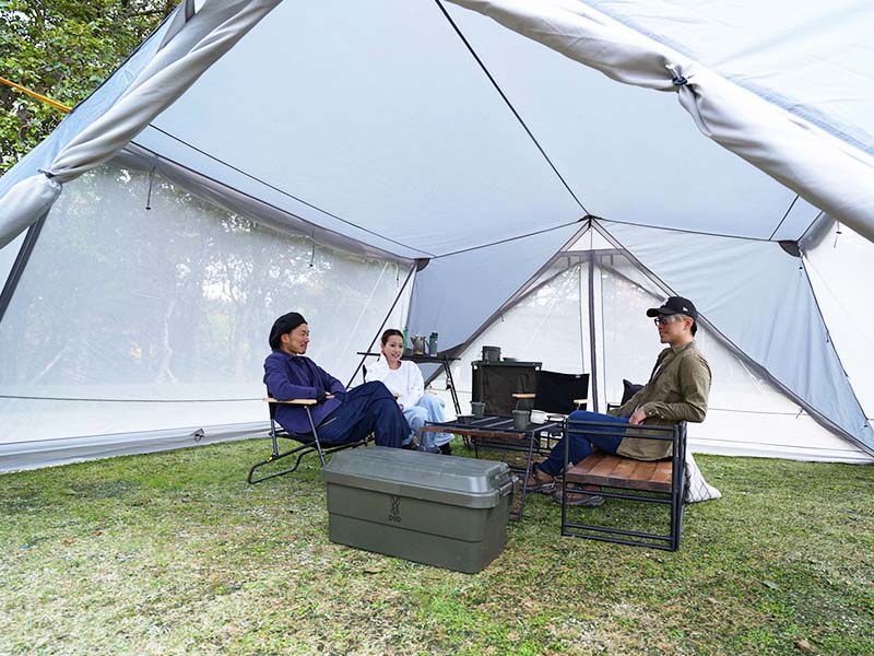 DODから度肝を抜かれる新シェルター「スパイダーベース」誕生！5m×5mの