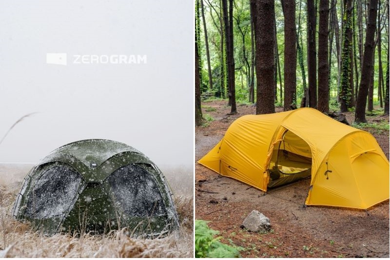 ミニマルキャンパーに新提案！8kg未満の開放的ドームシェルター＆設営5