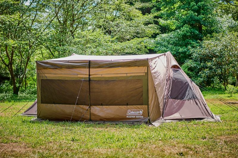 コールマンの最高峰「マスターシリーズ」最新作！変化自在のシェルター