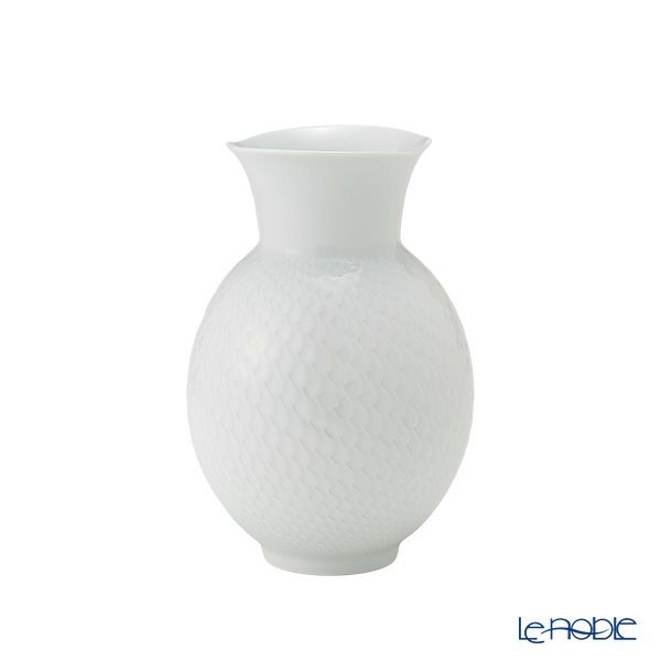 マイセン（Meissen） 波の戯れホワイト 000001／50226 ベース（花瓶