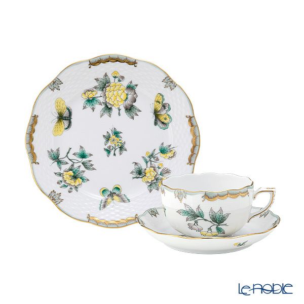 Herend ヘレンド パステルビクトリア 19cmプレート定価55,000円②