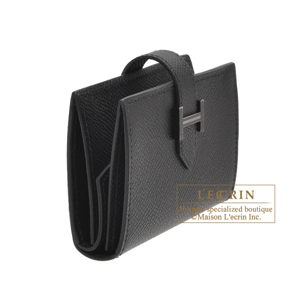 エルメス ベアンミニモノクローム ソーブラック ブラック ヴォー