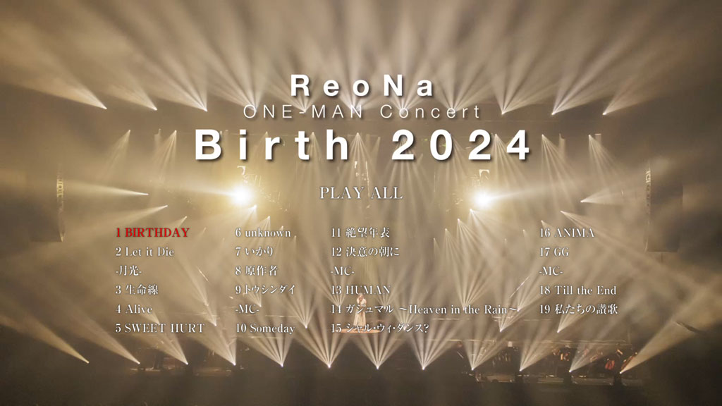 ReoNa - Birth / AVATAR 2024 Complete Box [2025.06.04] [BDMV 2BD