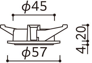 ODELIC オーデリック ダウンライト OD250054 | 商品紹介 | 照明器具の