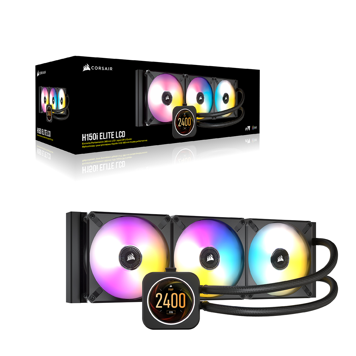 iCUE H150i ELITE LCD | 株式会社リンクスインターナショナル