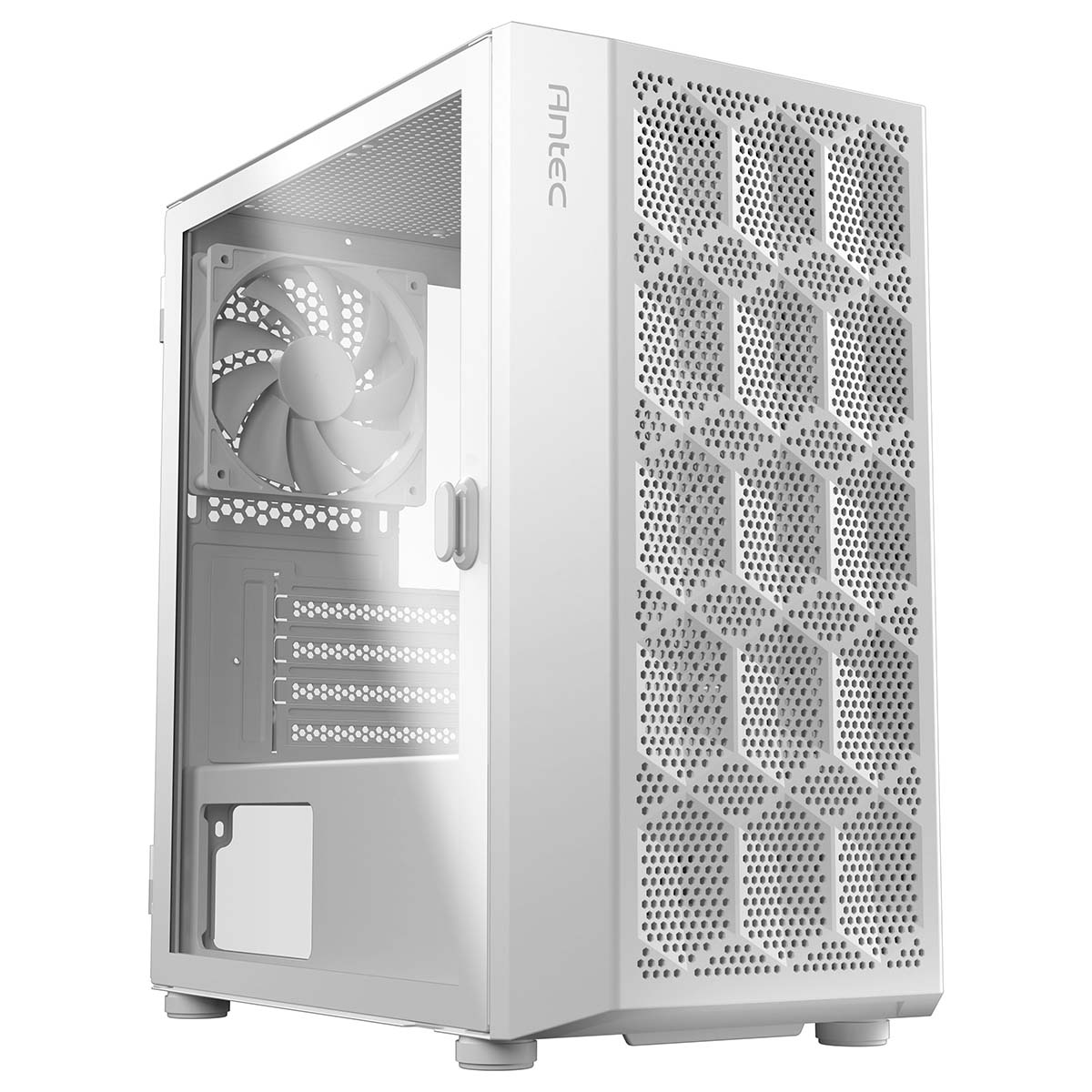 Antec、サイドパネルに強化ガラス採用microATX対応ミニタワーPCケース