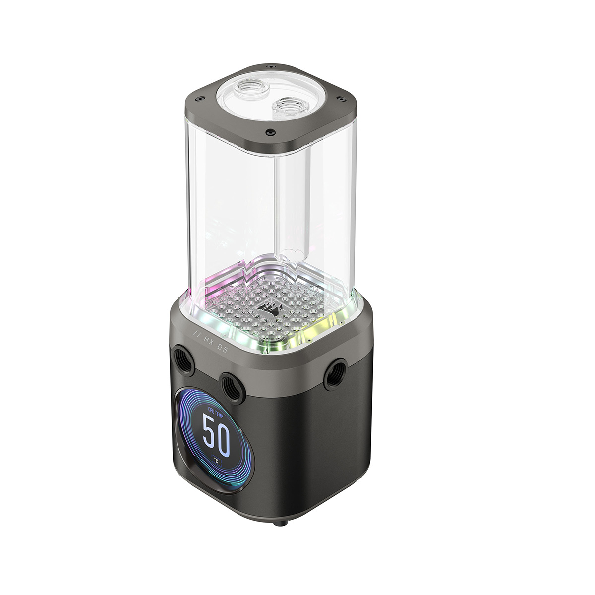 CORSAIR、LCD液晶搭載本格水冷用ポンプ/リザーバーコンボ「CORSAIR