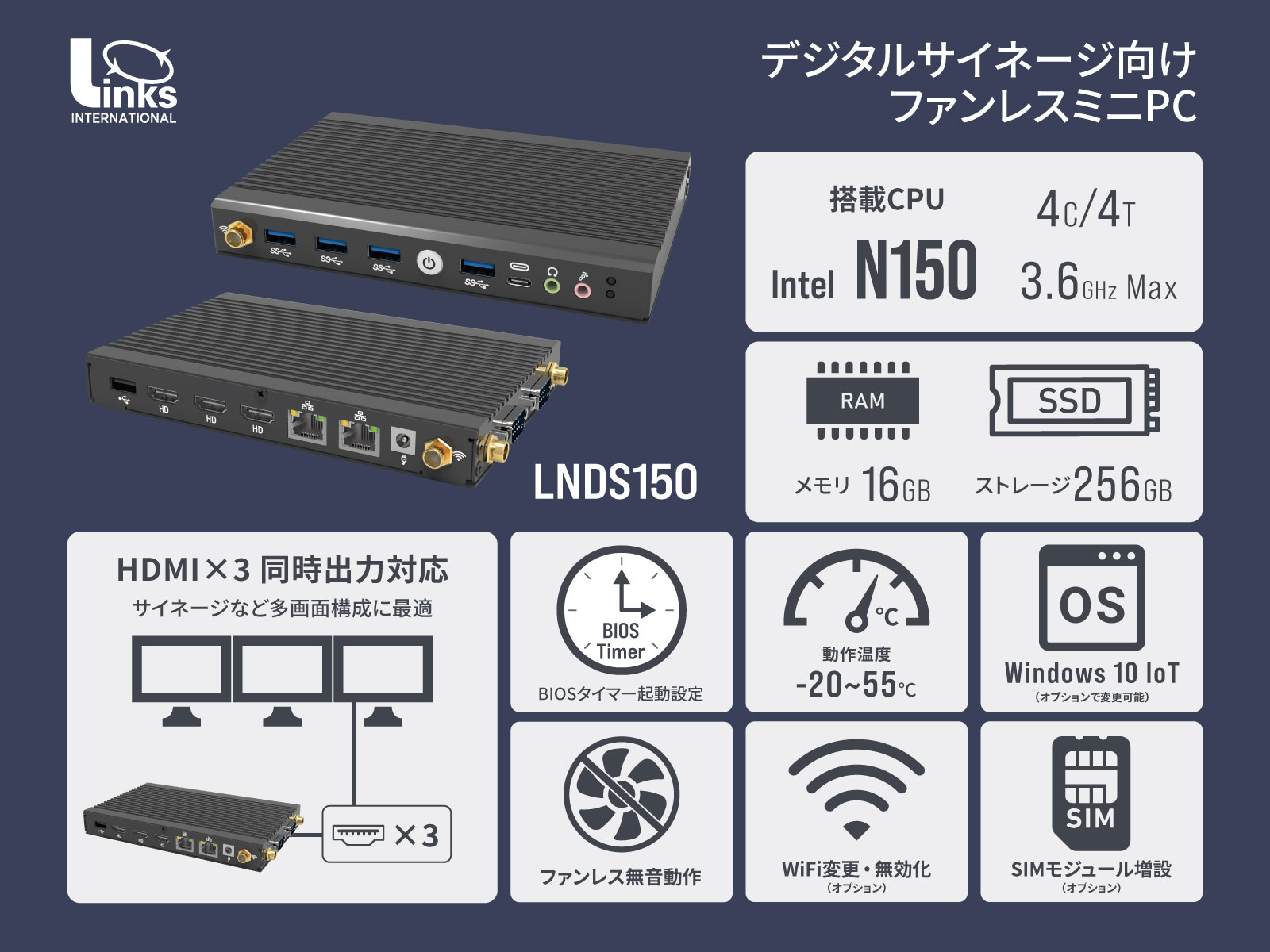 LNDS150 | 株式会社リンクスインターナショナル