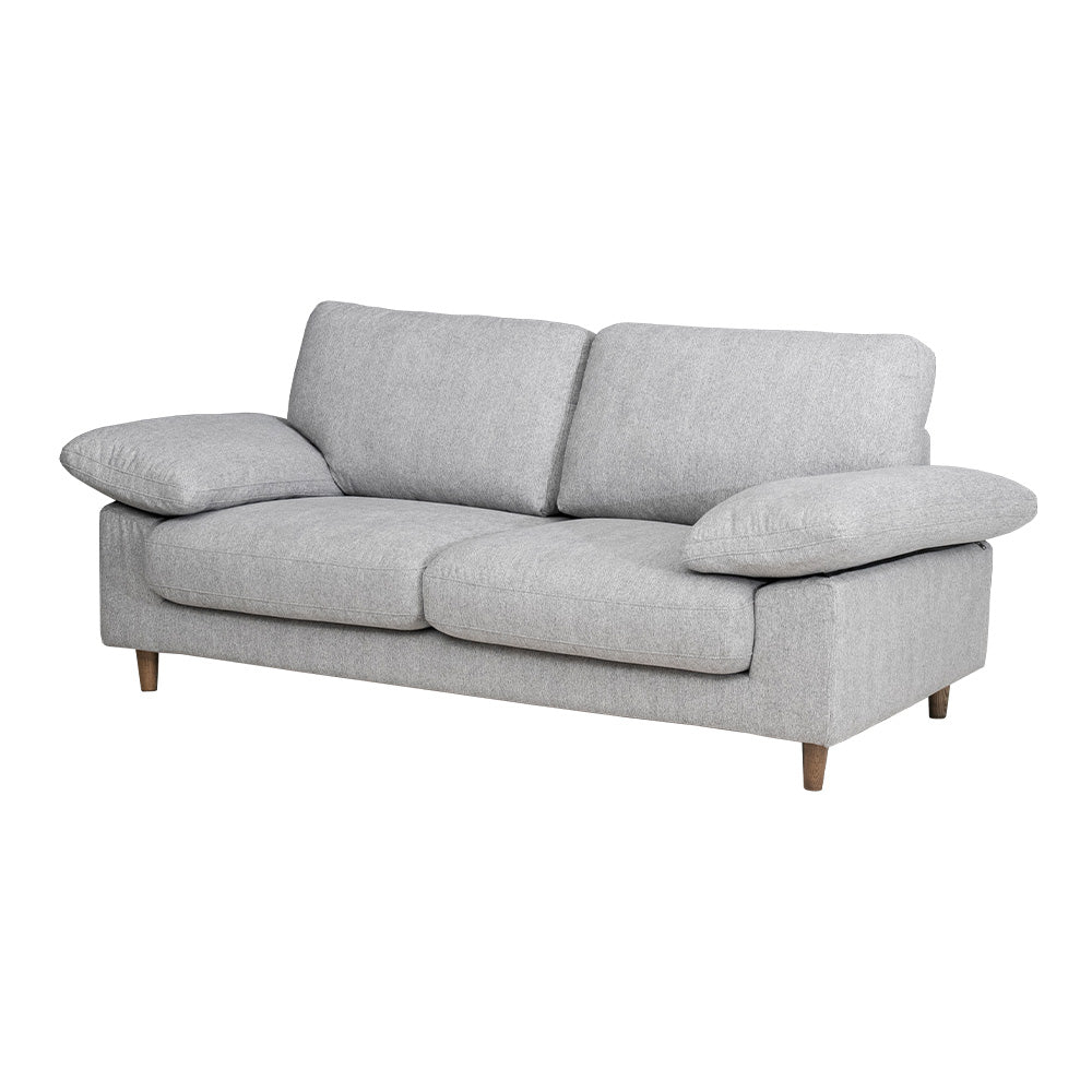 lushroom ソファ 3人掛け ファブリック グレー ベージュ ネイビー フル