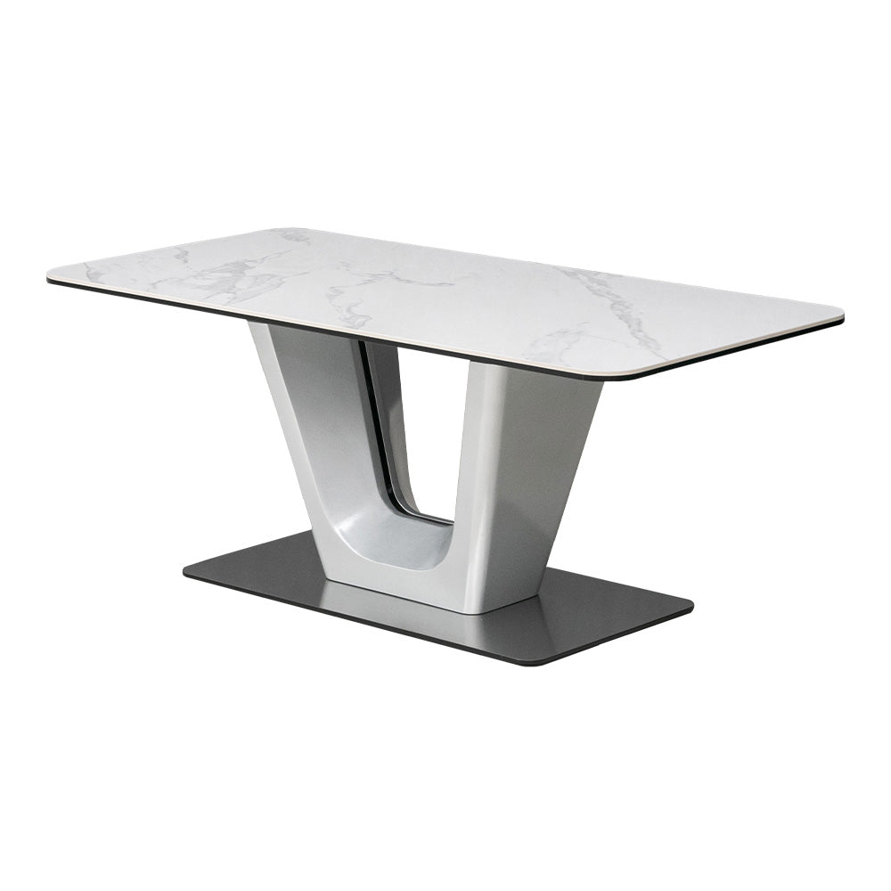 lushroom センターテーブル セラミック 大理石柄 ミドルテーブル