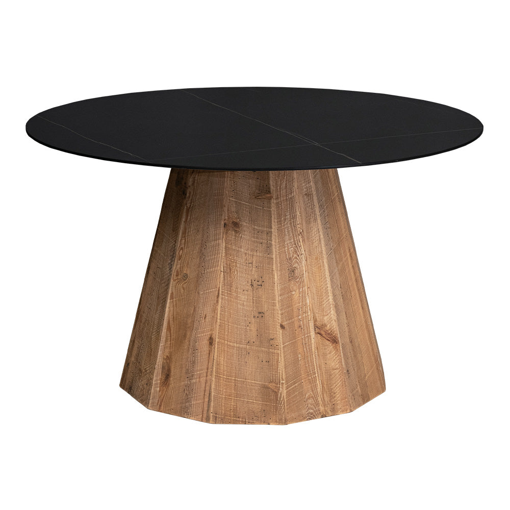 lushroom ダイニングテーブル セラミック リサイクルパイン材 4人掛け