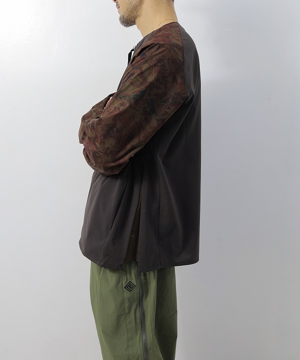 リョウゲン/RYOGEN DEAD LEAF RAGLAN HALFZIP SHIRT（全2色