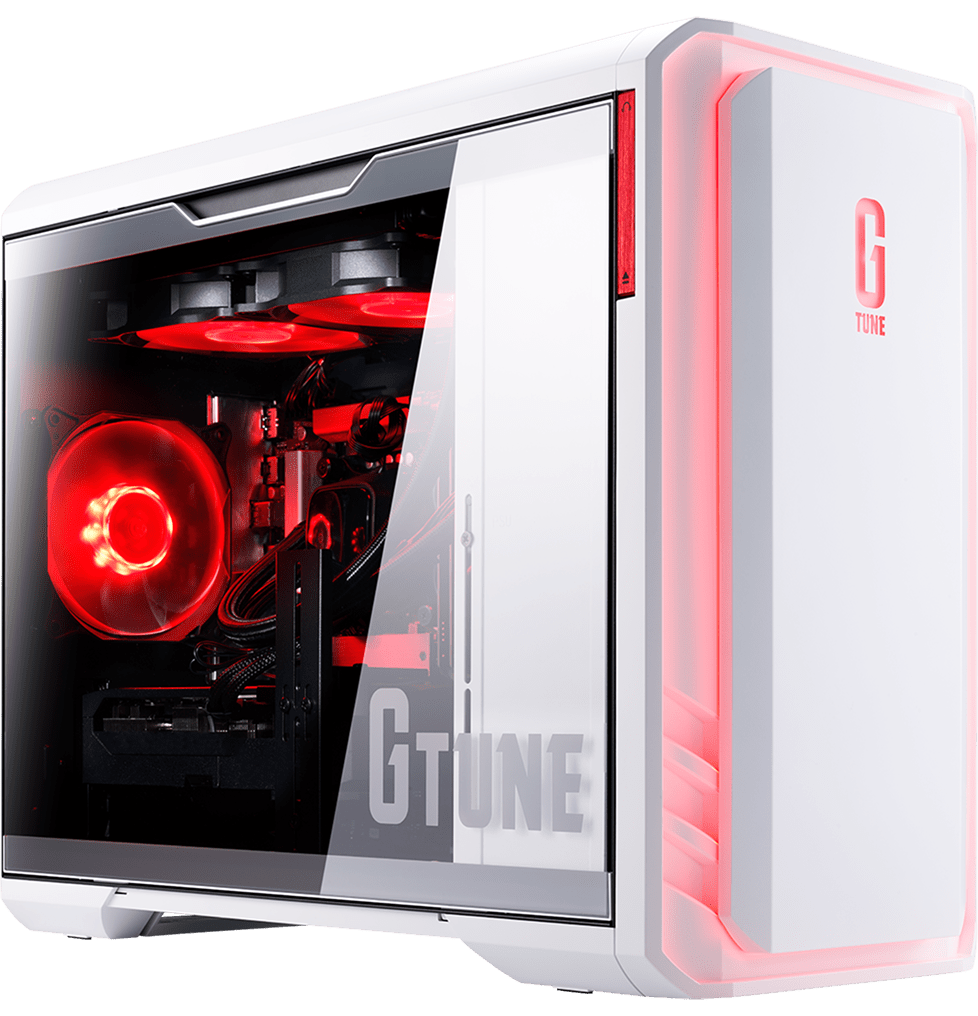 ミニタワー ゲーミングPC（ホワイト）｜G TUNE マウスコンピューター