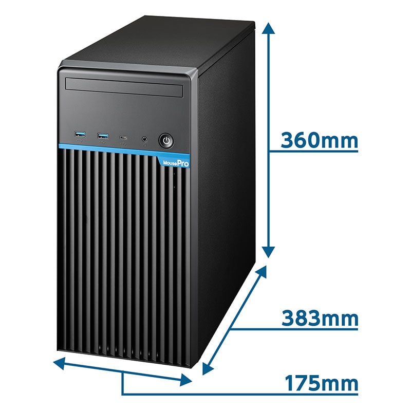 ミニタワー デスクトップパソコン｜MousePro by マウスコンピューター
