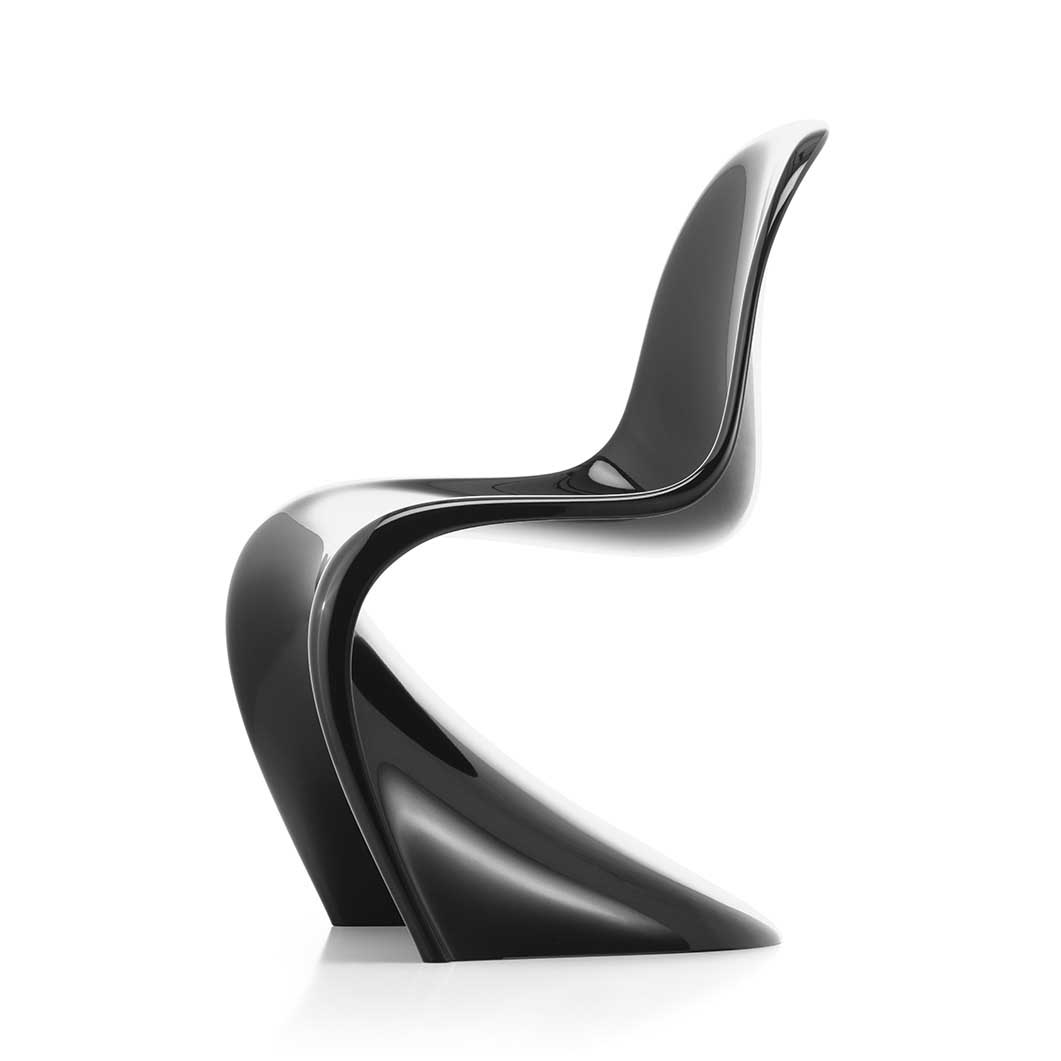 パントン チェア クラシック ブラック(ブラック)：ホーム