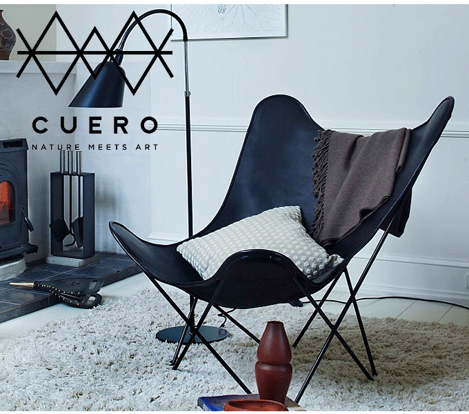 CUERO クエロ BKFチェア バタフライチェア スウェーデン ヴェクショー
