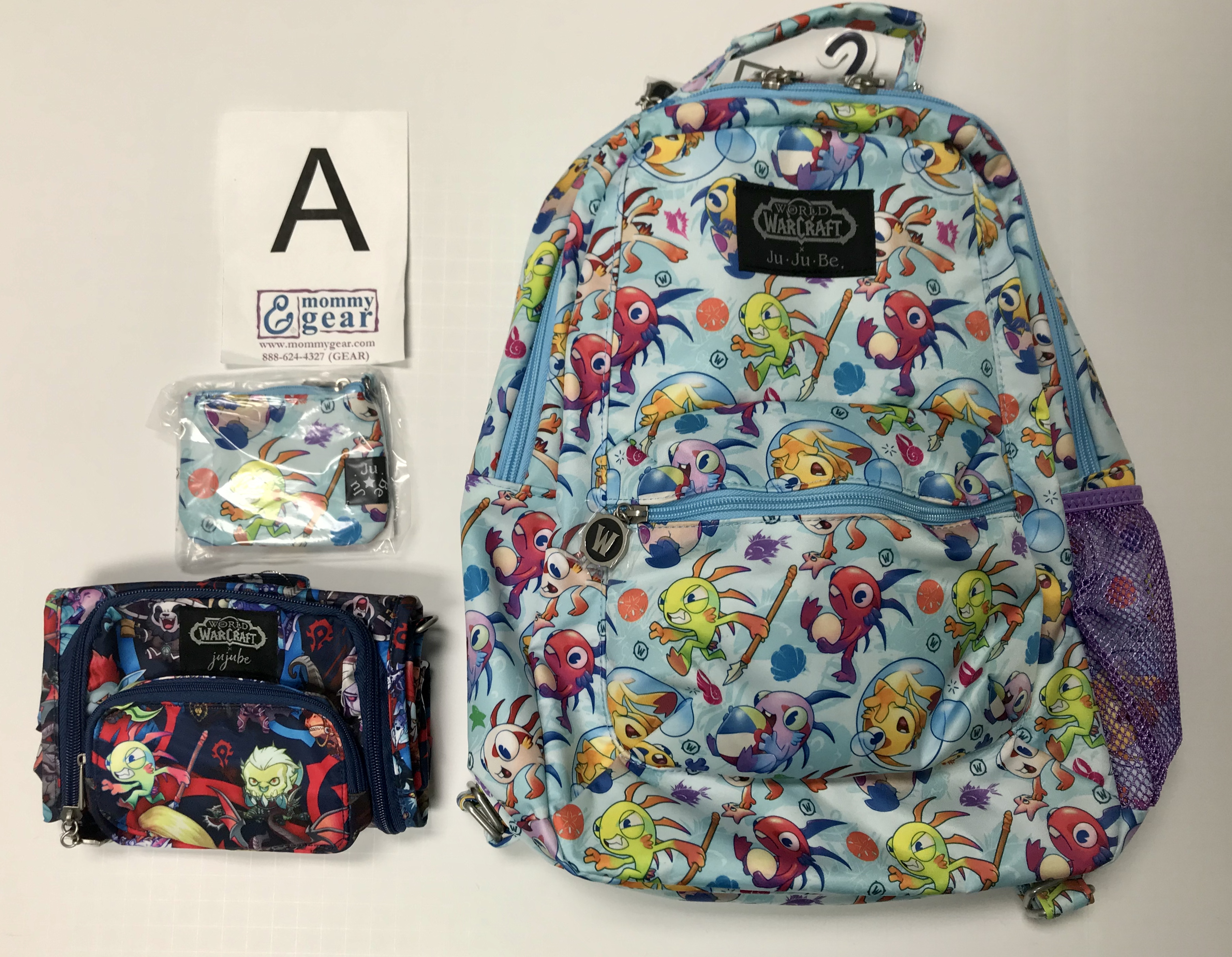 Ju-Ju-Be Mini BFF & Be Packed Bundle - WOW2 & March of the Murlocs