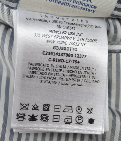 Moncler Expert - Details about the Gamme Bleu collection