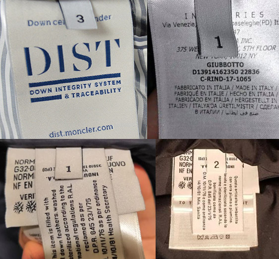 Moncler Expert - Details about the Gamme Bleu collection