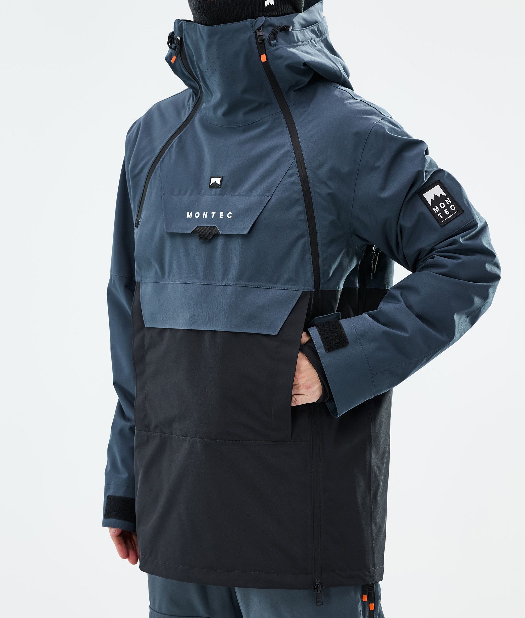 Montec Doom スノーボードジャケット メンズ Metal Blue/Black