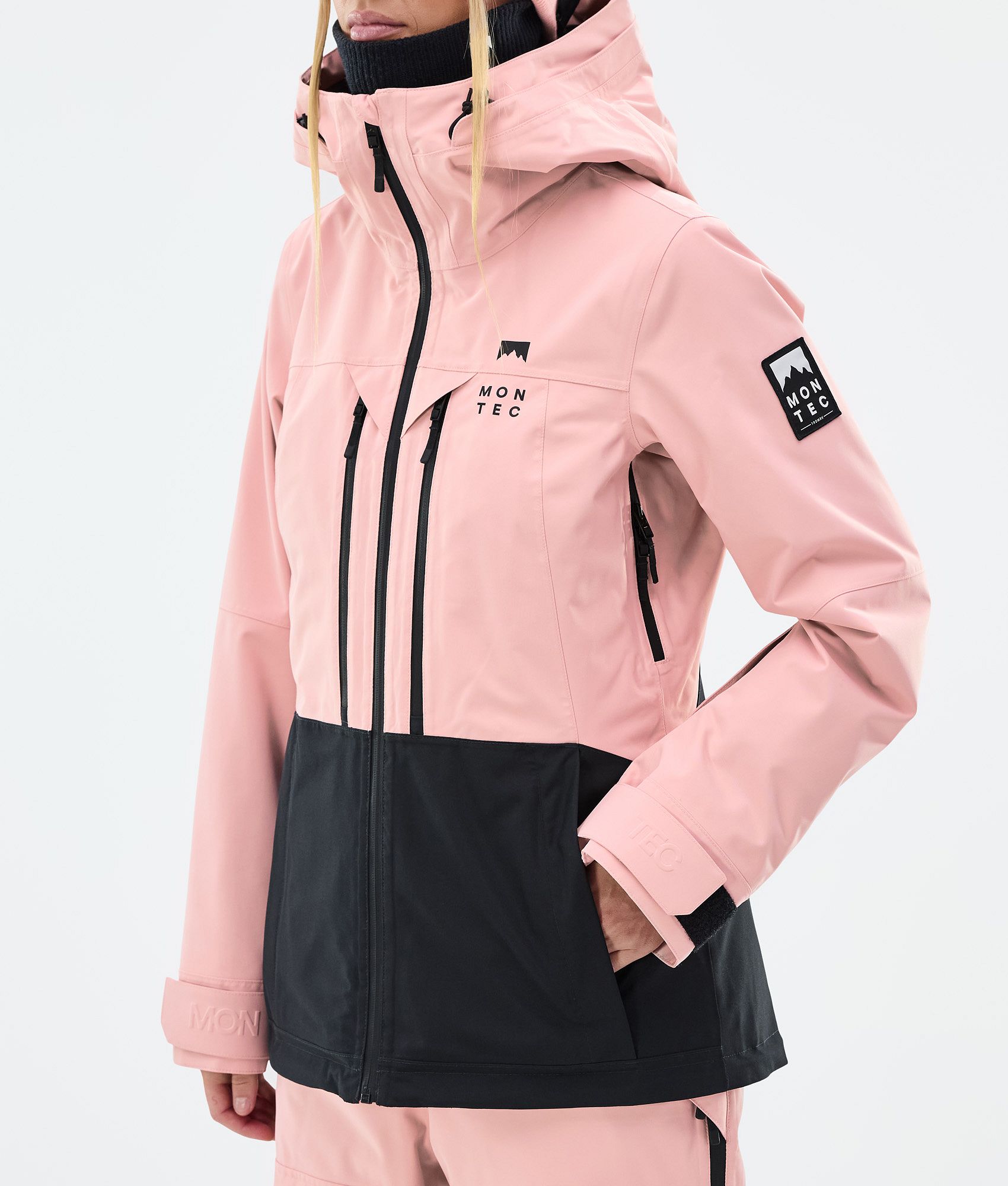 Montec Moss W スノーボードジャケット レディース Soft Pink/Black