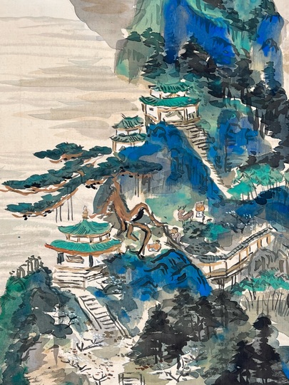 Tomita Keisen Landscape ｜Matsumoto Shoeido | Japanese Paintings