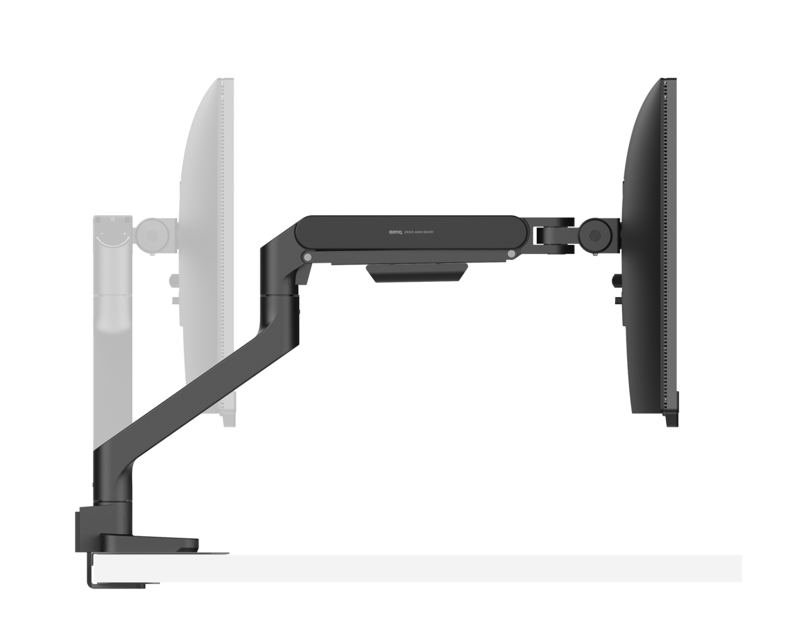 BenQ Ergo Arm BSH01 - Black - MaxGaming.com