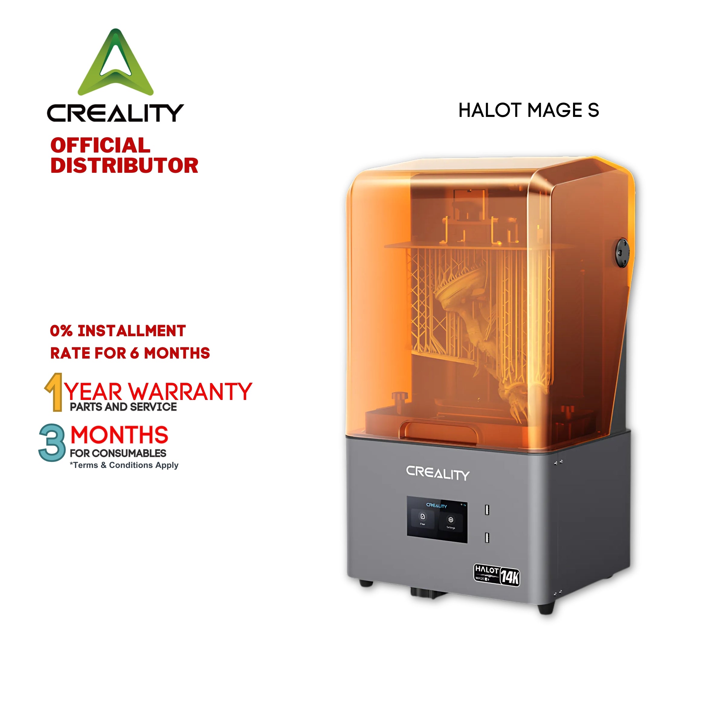 Creality Halot Mage S | 1003040135 – Makerlab Electronics