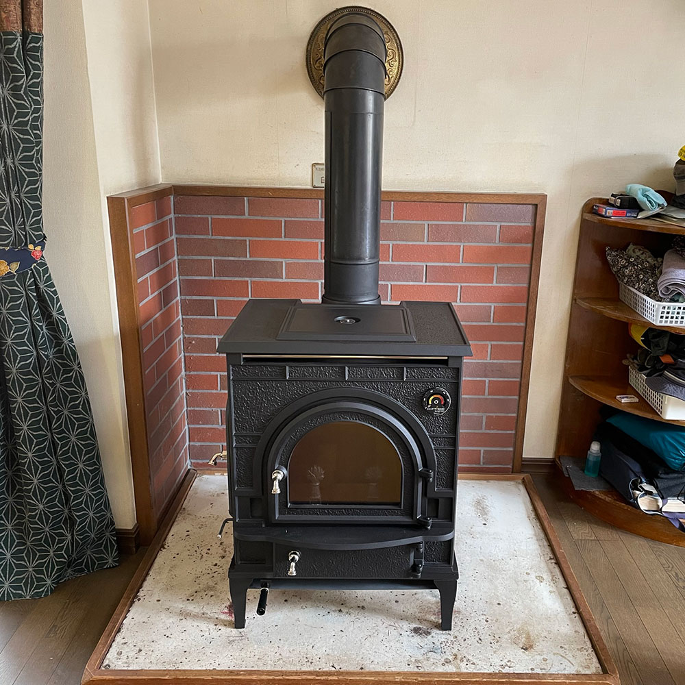I様邸 薪ストーブ ダッチウエスト フェデラルコンベクションヒーター