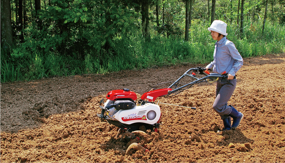 Minnie Tiller MM458B/MM558A/MM658A/MM708A｜ミニ耕うん機｜製品情報