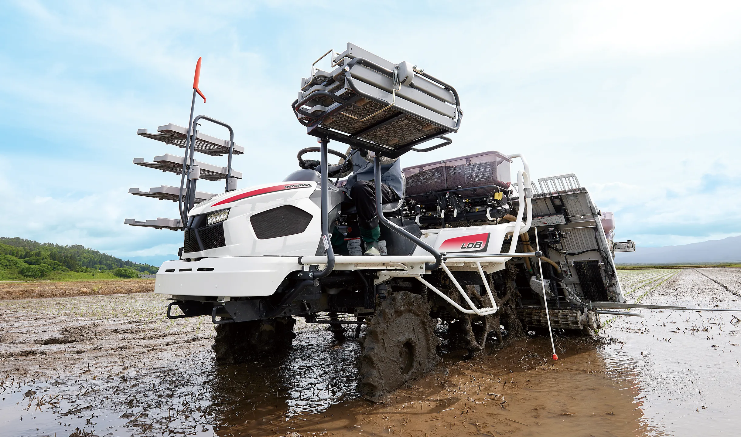 基本性能・走行性能・植付性能｜Rice transplanter LD6 / LD8｜田植機