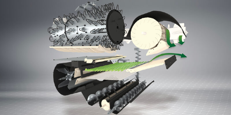 脱こく性能｜Combine V6120A｜コンバイン｜製品情報｜製品紹介｜三菱