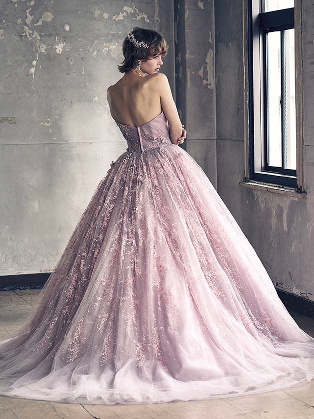 ANT0353 pink | ウエディングドレス『マリアローザ（MARIAROSA）』