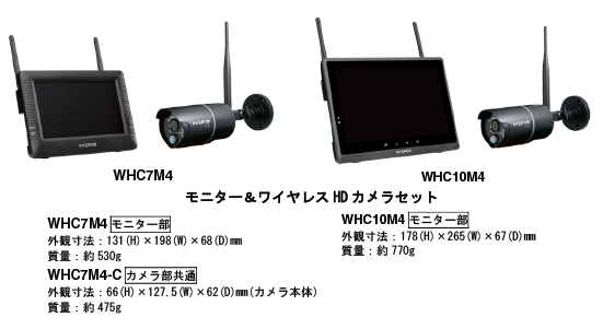 モニター＆ワイヤレスHDカメラセットを新発売！｜マスプロ電工