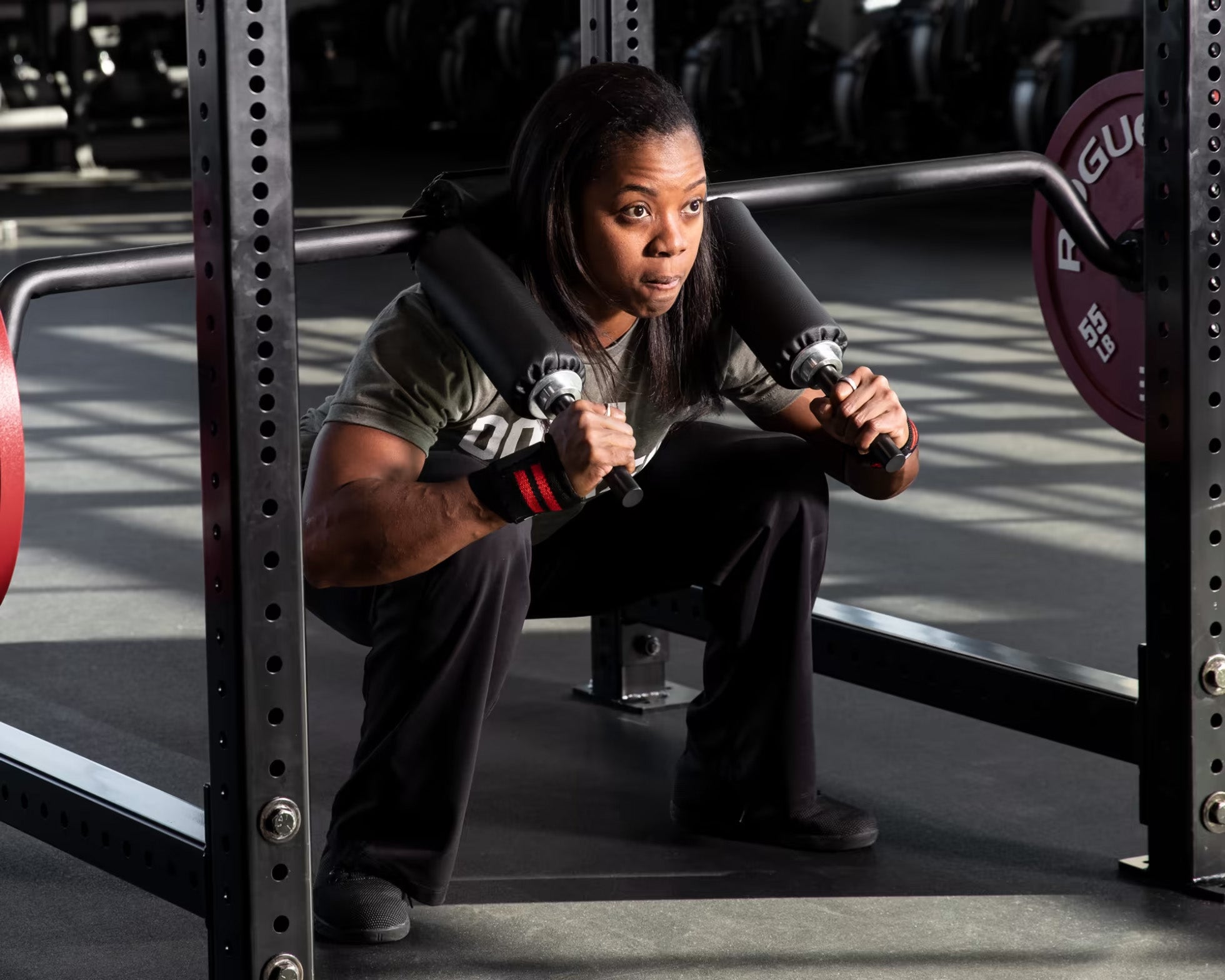 ROGUE SB-1 セーフティスクワットバー — MBC POWER SHOP