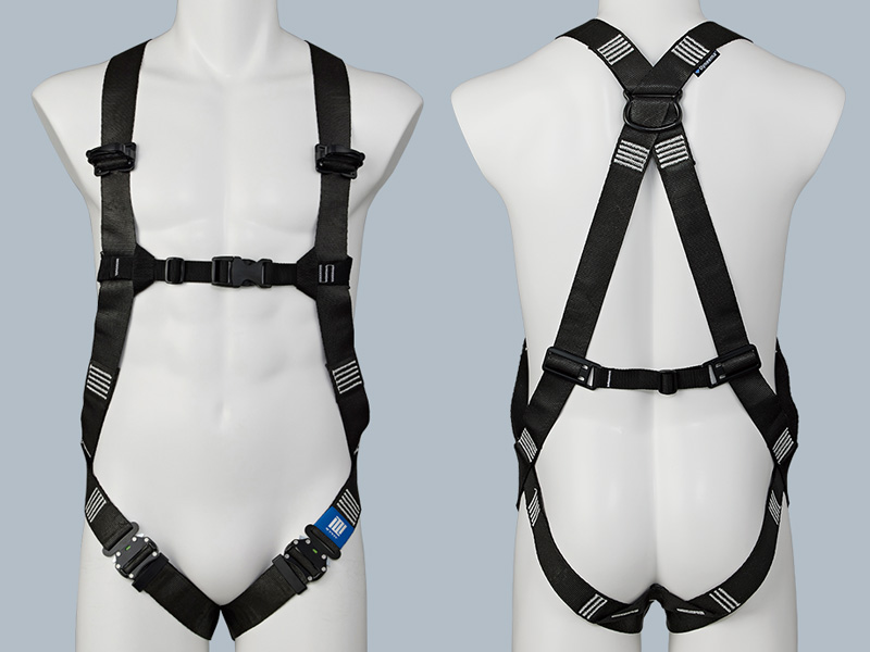 軽量フルハーネス タフライト 肩ベルト・腿ベルト調整可 墜落制止用